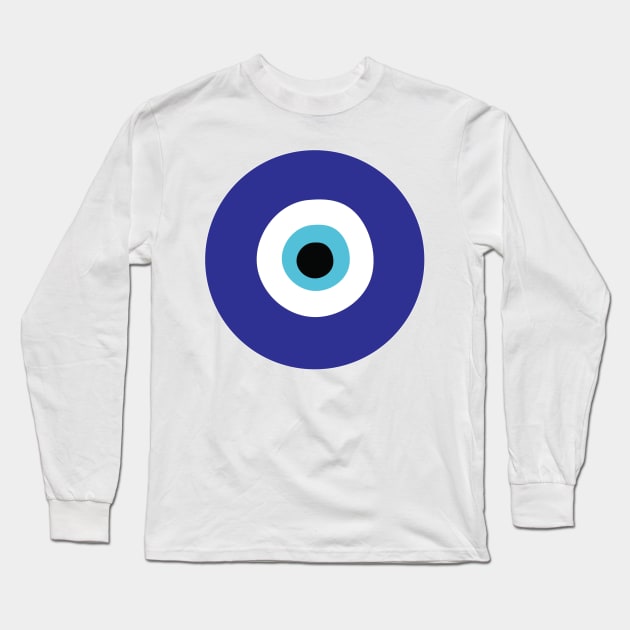 Evil Eye Long Sleeve T-Shirt by snowshade